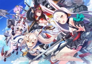 『アズールレーン クロスウェーブ』新キャラ“島風”と“駿河”を紹介。通常版＆限定版のイラスト解禁