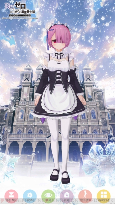 カスタムキャスト リゼロ 氷結の絆 レム ラムになりきれるセットアイテムが登場 電撃オンライン
