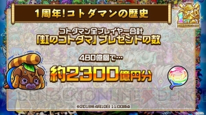 『コトダマン』1周年で最大416回ガチャが無料に！ 悠木碧さんや中村悠一さんボイスの新コトダマンも登場