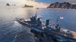 PS4『WOWS レジェンズ』DL版が配信開始。15のマップやよりスピード感のある戦闘を楽しめる