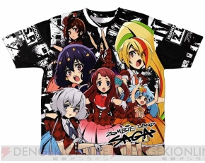 ゾンビランドサガ』フランシュシュの両面フルグラTシャツが発売決定