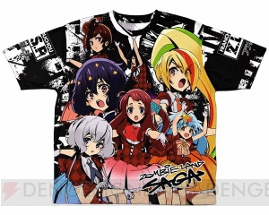 『ゾンビランドサガ』フランシュシュの両面フルグラTシャツが発売決定。キャラワン2019で先行販売