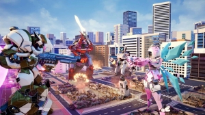 巨大メカが大乱闘を繰り広げる『オーバーライド 巨大メカ大乱闘 スーパーチャージエディション』が発売！