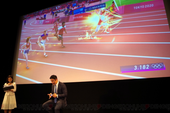 『東京2020オリンピック The Official Video Game』は7月24日発売。元競泳選手の松田丈志さんがPR大使に