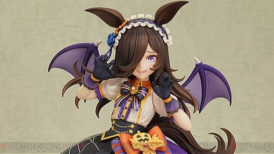 ウマ娘』ライスシャワー（ハロウィン）のフィギュア彩色原型公開。この