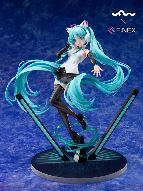 妖舞YOWU×F:NEX】初音ミク 猫耳ヘッドフォンVer. 1/7スケール - アニメ