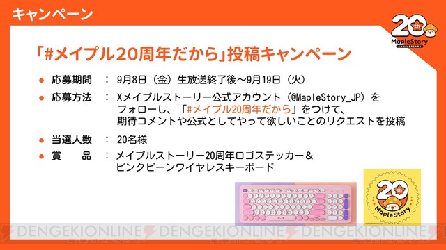 800万ユーザーが遊んだ『メイプルストーリー』20周年の軌跡。表現可能