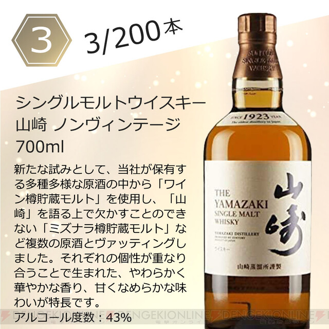 響21年、白州12年、山崎NVなどが8,800円で当たる『ウイスキーくじ』が