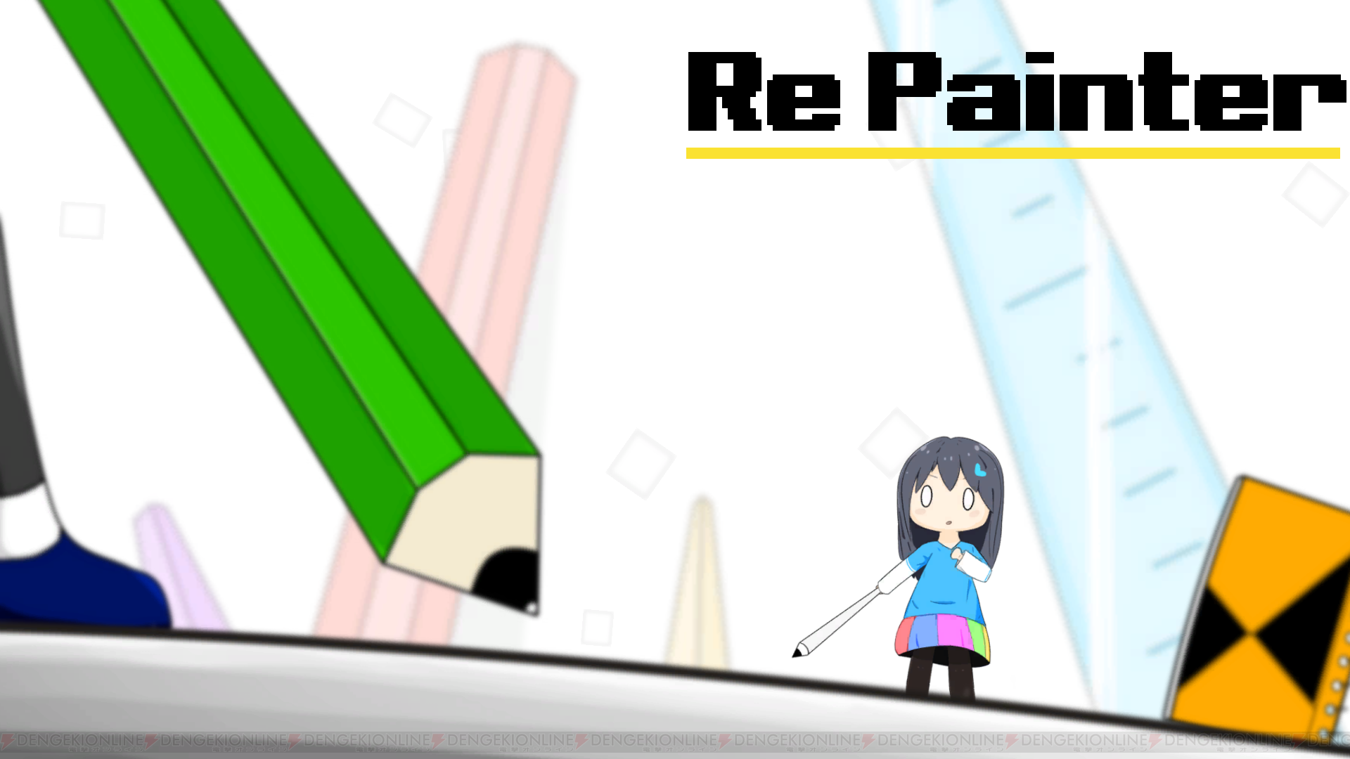 自分で描いた絵が必殺技になる Re Painter が配信中 電撃オンライン