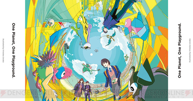 ポケモンgo 5周年記念の 全天球パース イラストが5駅7カ所に登場 電撃オンライン