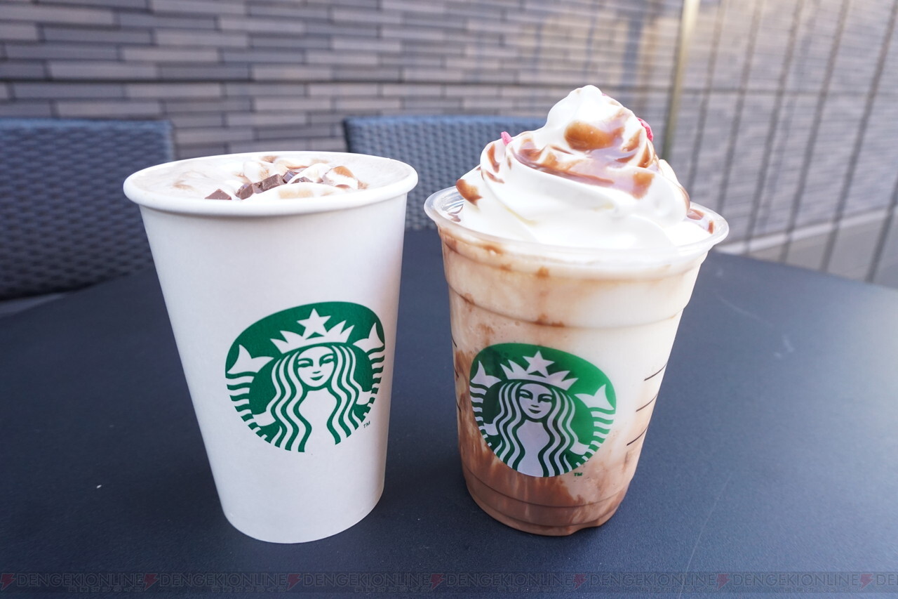 スタバ新作 メルティ生チョコレートフラペチーノとモカを飲み比べ 電撃オンライン