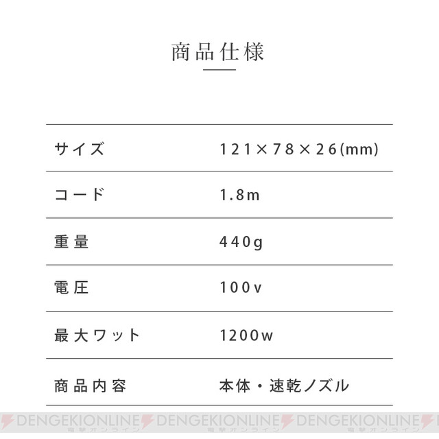 マイナスイオンとアルガンオイル効果で髪を潤すLOABIの大風量ヘアドライヤーがお手頃価格で人気に！ - 電撃オンライン