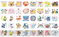 ポケモンスタンプまとめ売り ピカチュウ 、リザードン、ジラーチ等 バラ】 日版 ピカチュウ ポケモンワールドチャンピオンシップス
