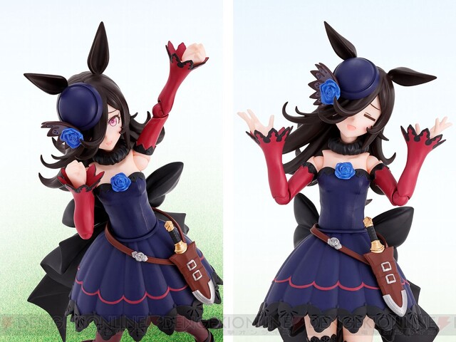 ウマ娘』トウカイテイオーとライスシャワーが可動フィギュア化 - 電撃