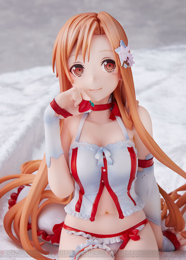 SAO』キュート＆セクシーなネグリジェ姿のアスナがフィギュア化