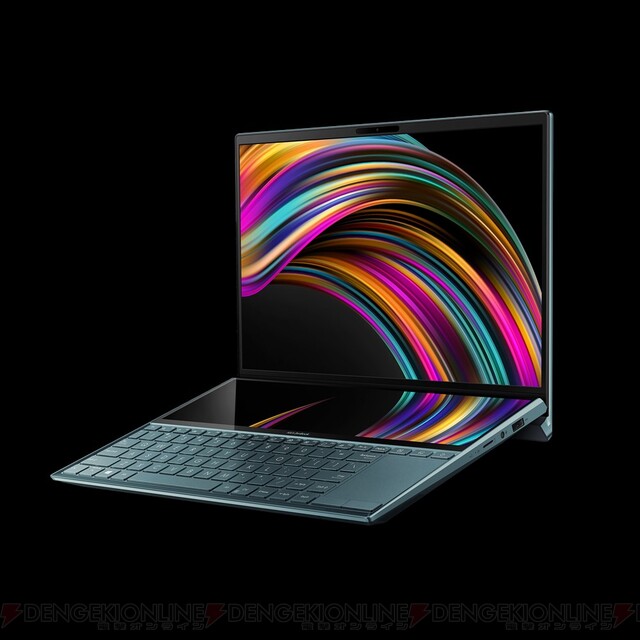 ノートPCに2枚のディスプレイ！『ASUS ZenBook Duo UX481FL』を発表