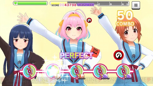 りあむたちが ハレ晴レユカイ を踊る デレステ 涼宮ハルヒの憂鬱 コラボが開催中 電撃オンライン