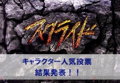 スクライド 人気投票1位はもちろんアイツ そう思うだろ あんたも 電撃オンライン