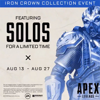 『エーペックス レジェンズ』ソロモードが8月13日からのThe Iron Crown Collectionの一部として実装！