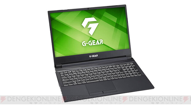 G-GEAR、狭額ベゼルの15.6インチゲーミングノートPC - 電撃オンライン