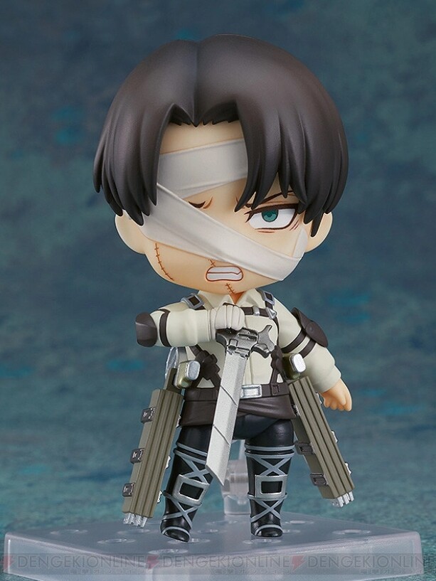 進撃の巨人』リヴァイ兵長の新ねんどろいどは包帯を巻いたThe Final