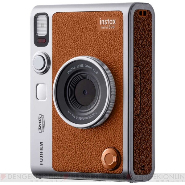 エフェクトを組み合わせて映えチェキが簡単に撮れる『instax mini Evo