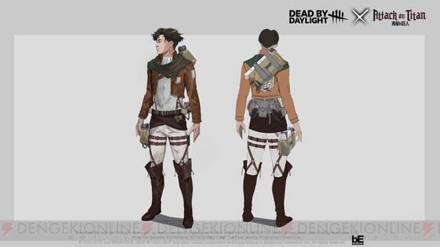 進撃の巨人 Dbd コラボスキンが発売 電撃オンライン