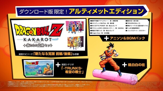 Switch版『ドラゴンボールZ KAKAROT＋新たなる覚醒セット』発売 - 電撃