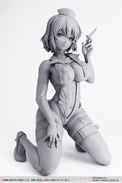 閃乱カグラ New Link 日影がなんとも色っぽいナース姿でフィギュアに 原型初公開 電撃オンライン