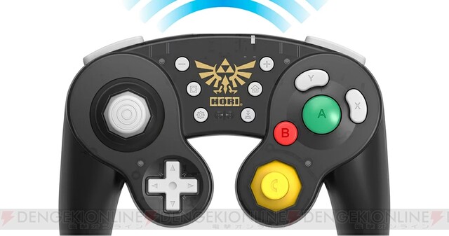 ゼルダの伝説』のSwitchワイヤレスクラシックコントローラーが《HORI