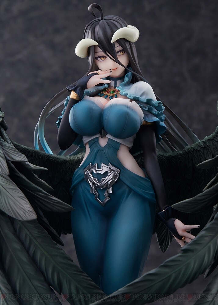 オーバーロード』黒ドレス姿が幻想的なアルベドのフィギュアが予約受付