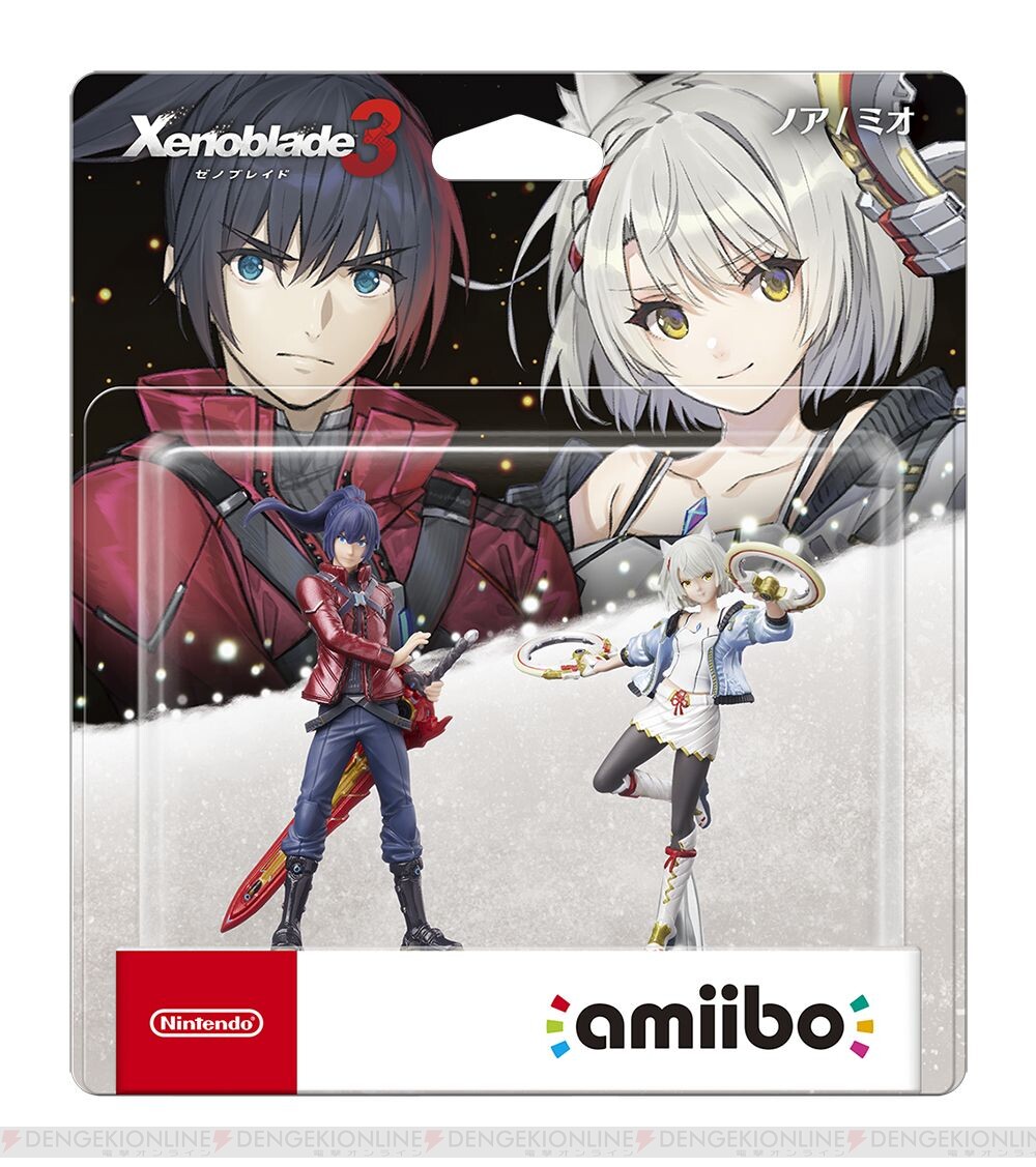 ゼノブレイド3』ノアとミオのamiibo（アミーボ）ダブルセットが再入荷