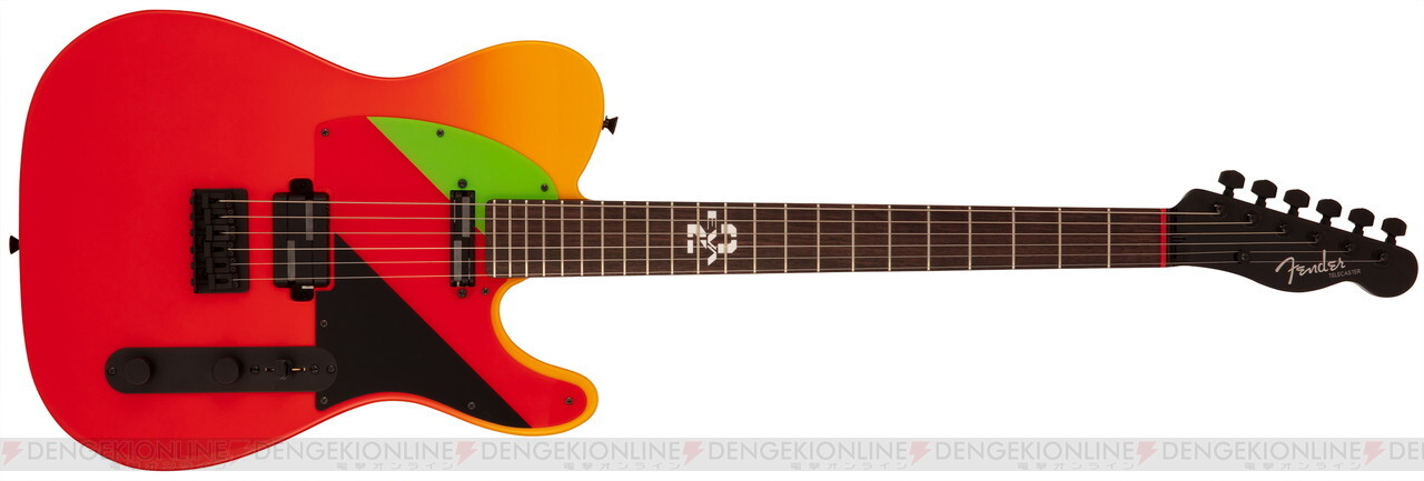 エヴァ アスカのエレキギター発売 鶴巻和哉描き下ろしイラストも必見