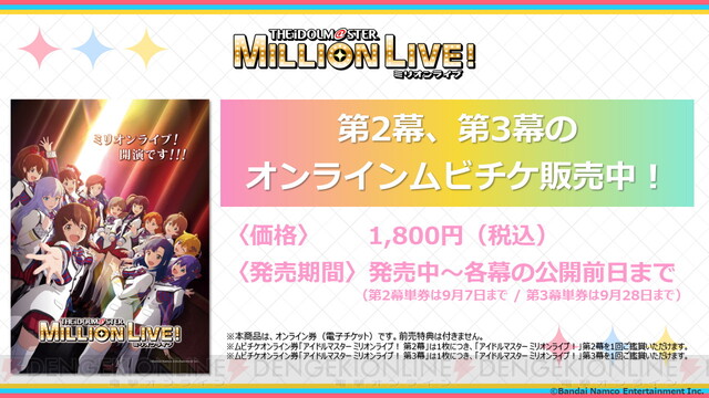 映画『アイドルマスター ミリオンライブ！』第2幕1週目来場者特典は