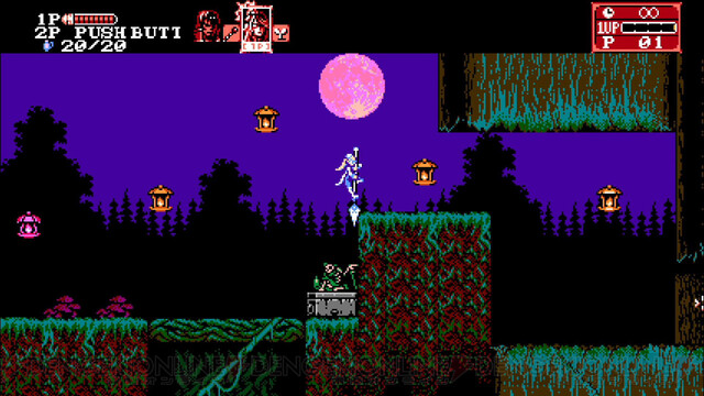 Bloodstained Curse Of The Moon 2 斬月や新キャラのアクション サブウェポンを紹介 電撃オンライン