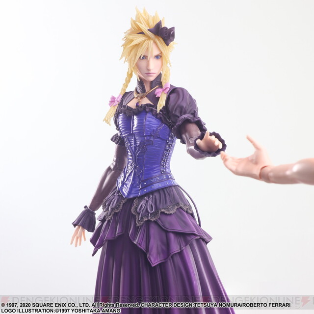 FF7リメイク』から強気なおなご（女装クラウド）がフィギュア化