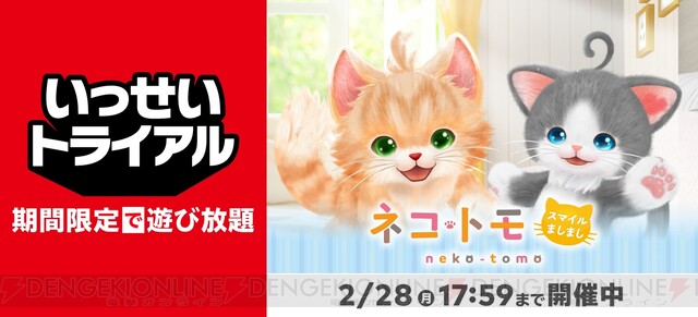 猫の日に『ネコ・トモ』はいかが？ いっせいトライアル＆DL版半額