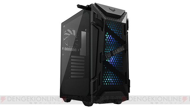 ASUS TUF Gaming GT301 ケース ゲーマー アドレサブルRGB - PCパーツ