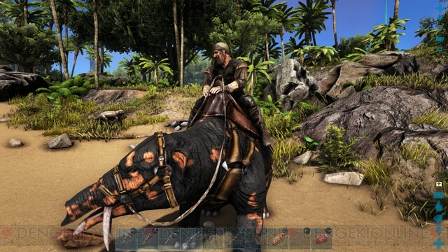恐竜が暮らす島で最恐サバイバル 名作オープンワールド Ark Survival Evolved の魅力を紹介 電撃オンライン