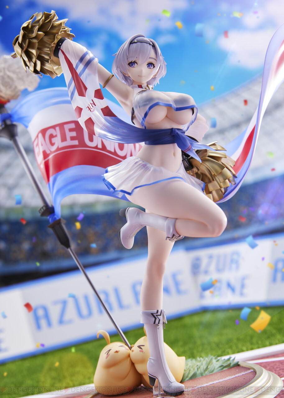 アズールレーン』リノが波濤のチアリーダーとして待望のフィギュア化