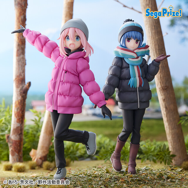 ゆるキャン』なでしこ＆リンの新作プライズフィギュアが登場ズラ