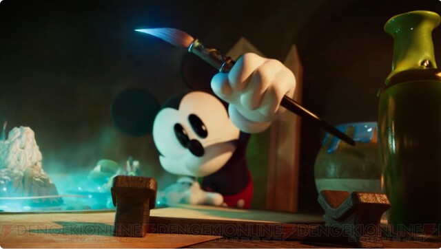 ディズニー エピックミッキー』のリマスター版が2024年に発売！ 魔法の筆を持ったミッキーのイタズラでとんでもないことに【ニンダイ】 - 電撃オンライン