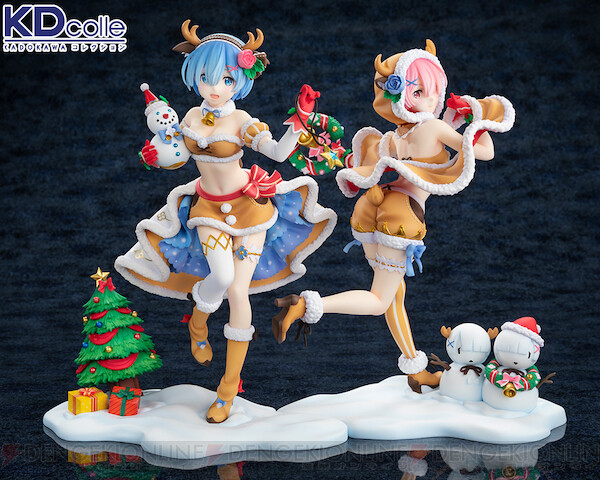 Re:ゼロから始める異世界生活 レム ラム 2体セット 1/7フィギュアラム