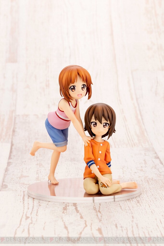 ガルパン』幼少期の西住みほ＆西住まほフィギュアが受注販売開始！ - 電撃オンライン