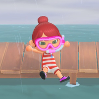 『あつ森』ダイビング