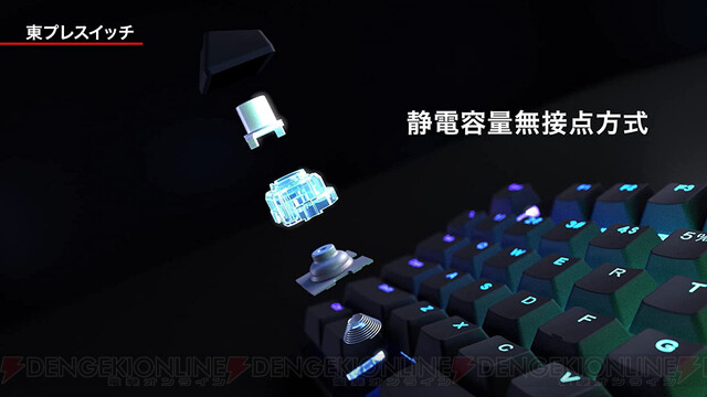 REALFORCE（リアルフォース） GX1 キーボード』8月生産分が本日18時