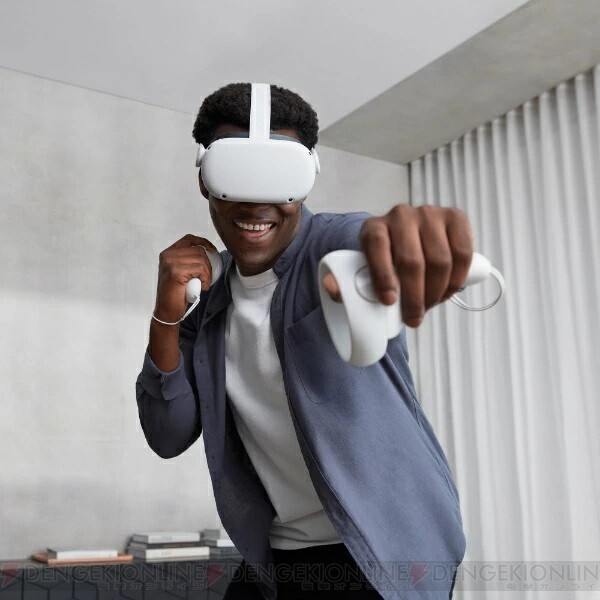 未来を感じる進化型オールインワンVRヘッドセット、“Oculus Quest 2”が