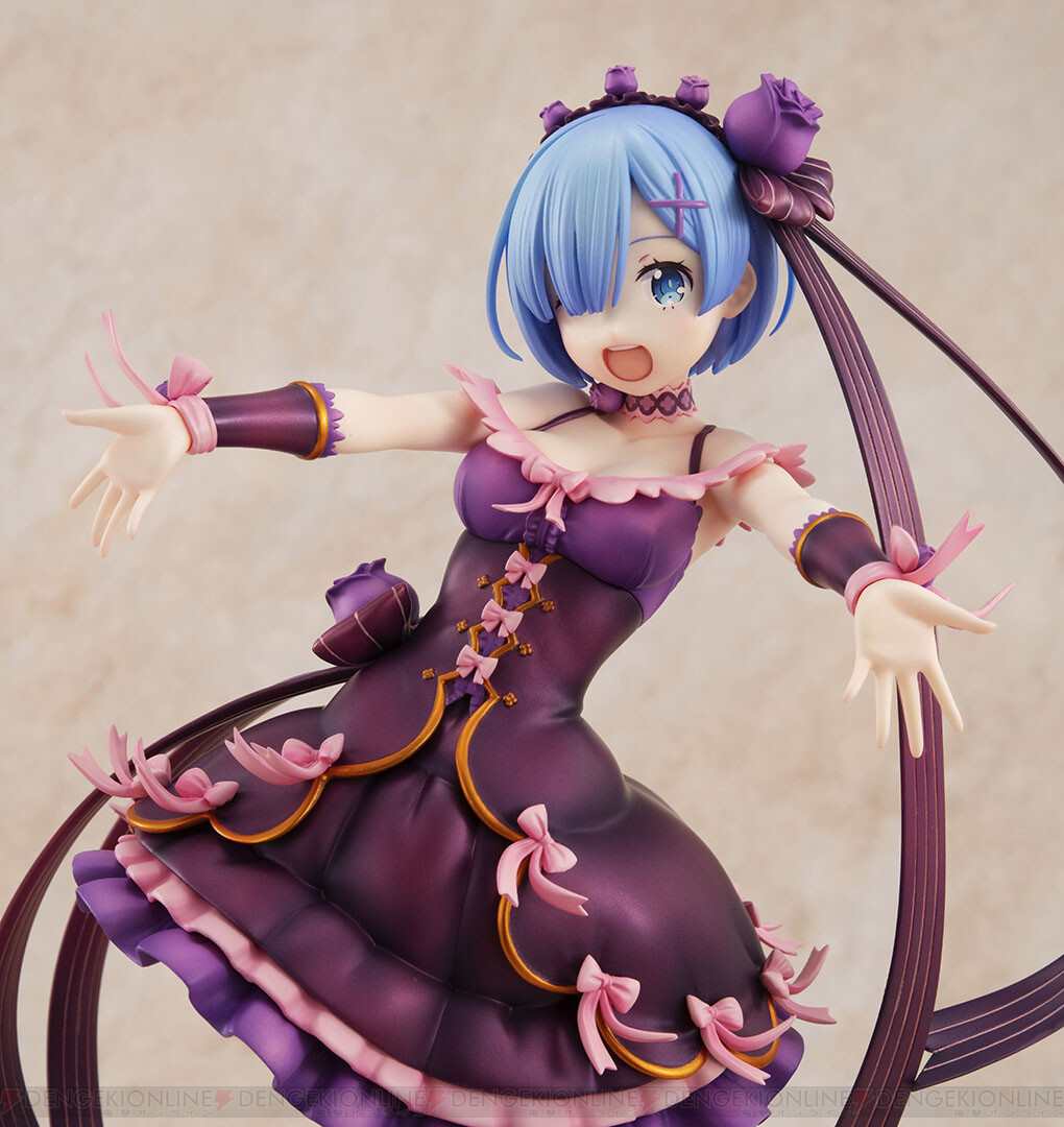 リゼロ』ラム＆レムの新フィギュアがアイドルチックな衣装で超