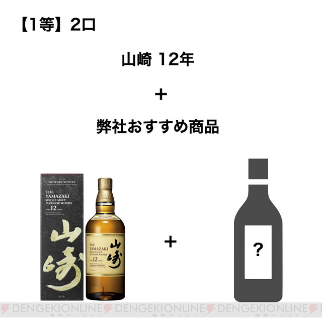 響BHや山崎12年を含むウイスキーセットが当たる『お酒ガラガラ』が今晩