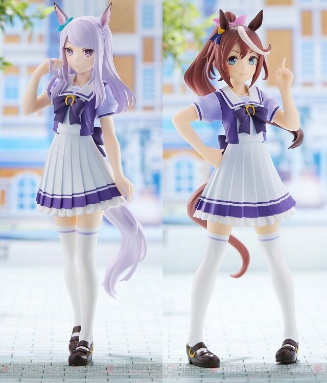 画像1/3＞『ウマ娘』トウカイテイオー＆メジロマックイーンのプライズフィギュアは台座も特別！ - 電撃オンライン